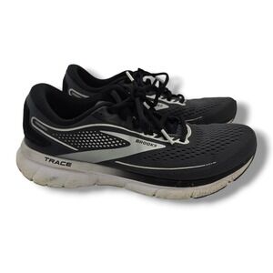Brooks Trace 2 Sneakers Womens 8.5 Ebony Black Track Road Running Shoes